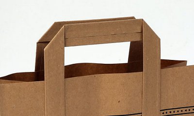 Flat Tape Handle Paper Bags